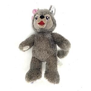 Build-A-Bear Violet The Wolf Plush 25th Anniversary Gray Silver Stuffed Animal